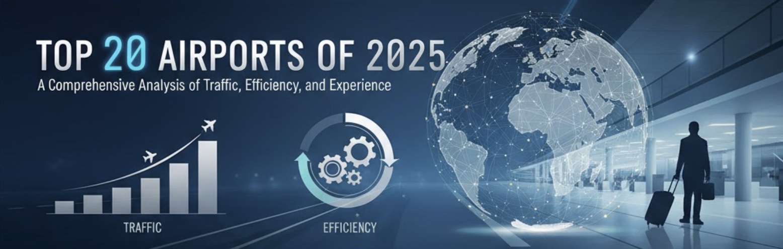 Top 20 Airports of 2025: A Comprehensive Analysis of Traffic, Efficiency, and Experience