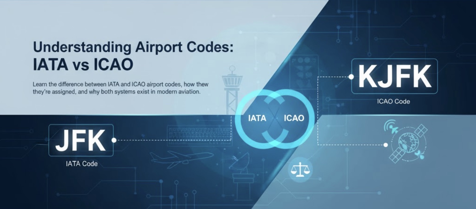 Understanding Airport Codes: IATA vs ICAO